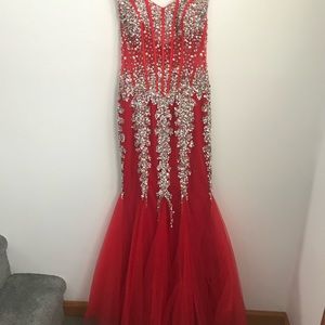 Size 0 jovani corset dress